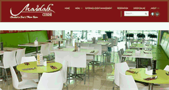 Desktop Screenshot of maidah-cuisine.com